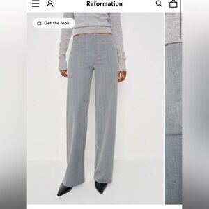 Reformation vida low rise pant